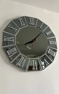 ساعت دیواری آینه ای