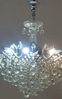 ۲ عددلوستر کریستالی