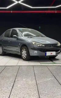 206 SD خاکستری V9 اتوماتیک 1386