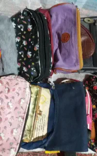 ۱۳ عدد کیف مناسب لوازم التحریر لوازم آرایشی و..