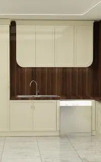 کابینت آشپزخانه/ام دی اف/ممبران/نئوکلاسیک/مدرن