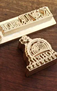 مهر داغی مهر برنجی حک 2در 2 ماگ بنر 1×1