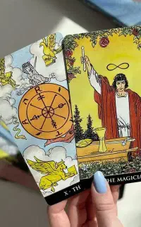 شمع تراپی فال تاروت و فال لنورماند