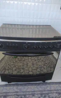 تکنوگاز پنج شعله فردار استیل،تایمردار