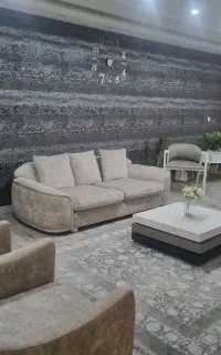 مبل ۷ نفره با دو صندلی اضافه میزبان