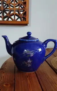 قوری بزرگ لاجوردی