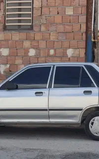 پراید نقره ای معاوضه با پیکان وانت