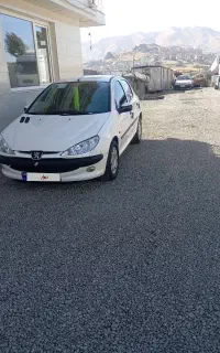 206فرانسوی بدون رنگ شاسی پلمب کم کارتک برگ سند