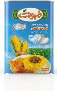 روغن ۵ کیلویی نیمه جامد ذرت طبیعت زیر قیمت