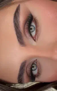 میکاپ شینیون درجه۱ باهم+مژه دونه ای۱/۸۰۰