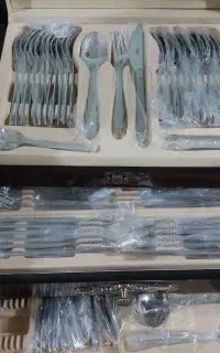 سرویس124پارچه پیانویی قاشق وچنگال