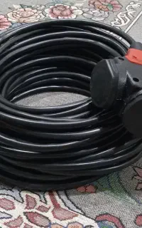 ۳۰ متر سیم سیار کابل افشان ۲رشته ۴×۲ پلمپ،نو،آکبند