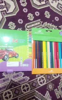 مداد رنگی ۲۴ رنگ School Max  سالم و تمیز