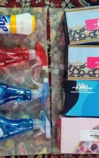 مایع ظرفشویی و دستمال کاغذی و...