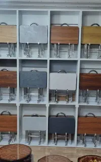 میزعسلی تاشوچمدونی دررنگهای مختلف و ساده و طرح دار