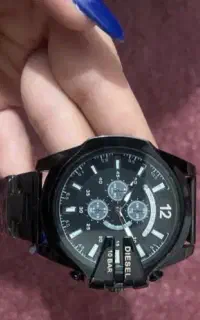 ساعت مردونه مشکی مارک دیزل