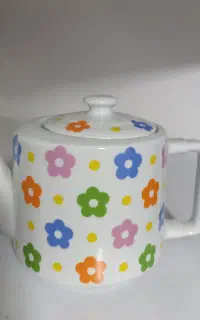 قوری گلدار بسیار شیک