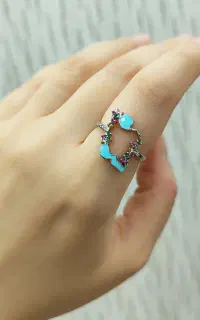 انگشتر ایران میناکاری