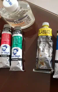 رنگ روغن، بوم، پاستل