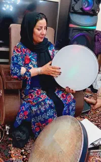 گروه دف نوازی ترمه ریز  زنجان با اجرای هنری زیبا