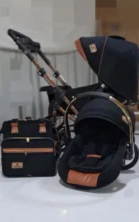 سیسمونی و سرویس کالسکه پارچه مبلی خارجی