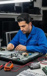 تعمیرات تعمیرکار تلویزیون ال ای دی مایکروفر کل کرج