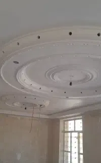 گچکاری انجام جدیدترین  طرح ها ولکه گیری گچ کاری
