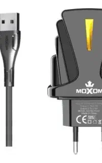 شارژر دیواری موکسوم مدل HC37 به همراه کابل