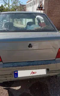 پراید ۱۳۲ ساده زیتونی مدل87