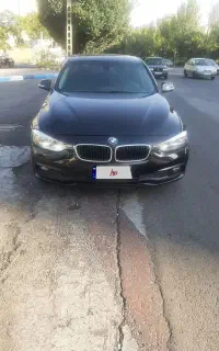 بی ام و ۳۲۰i ارس گذر پلاک بدون رنگ ۲۰۱۷ درحد صفر