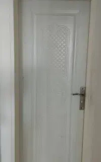 درب چوبی حموم و دسشویی