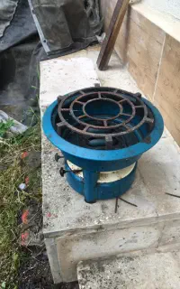 چراغ سه فتیله نفتی