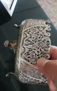 جفت قندان نقره