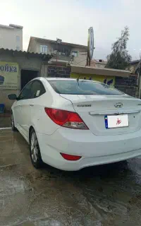 هیوندا اکسنت ۲۰۱۳ کارمندی پلاک منطقه