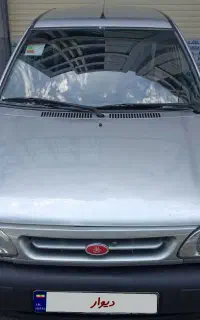 پراید صبا مدل 1386 نقره ای دوگانه کارخانه