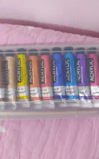ست رنگ آکریلیک خارجی و کاملاً نو