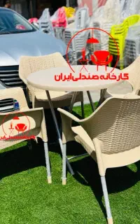 میز و صندلی پلاستیکی طرح یوسفا نهارخوری غذاخوری