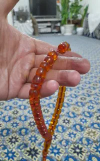 تسبیح سندلوس،عسلی زیبا
