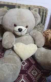 عروسک بزرگ قلبی قیمت یک میلیون هشتصد پنجاه