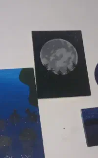 نقاشی روی بوم و سفال