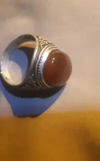 انگشتر نقره عقیق کبود