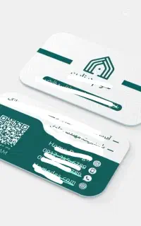 طراحی کارت ویزیت - تحویل فوری