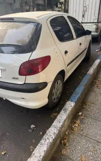 پژو ۲۰۶ تیپ۳بسیار تمیز