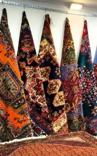 سری جدید فرش های دستباف قشقایی بیش از ۲۵ مدل و رنگ