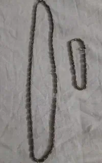 زنجیر و دستبند نقره