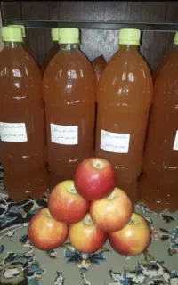 سرکه سیب خالص و طبیعی