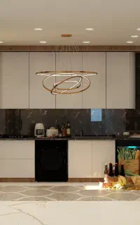 مهندس طراح و نقشه کشی.کابینت آشپزخانه.نما و داخلی