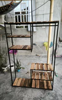 رگال چوبی فلزی