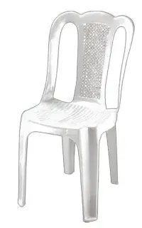 صندلی لاکی سفید کاملا سالم