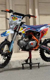 موتور هاسکوارنا ۱۲۵ سی سی/ تریل صفر/ مینی نارنجی/